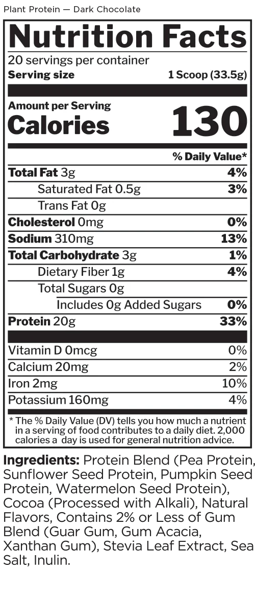 R1 - Plant Protein (20 serves) - PREORDER ONLY