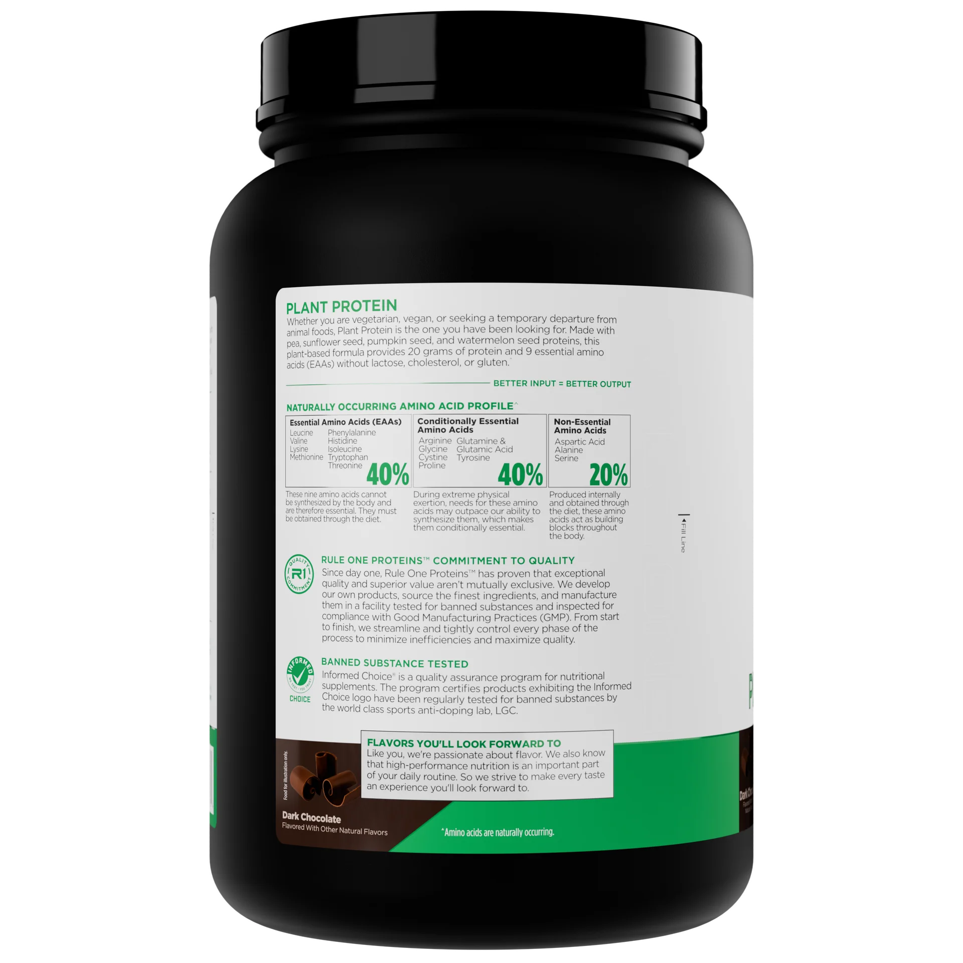 R1 - Plant Protein (20 serves) - PREORDER ONLY