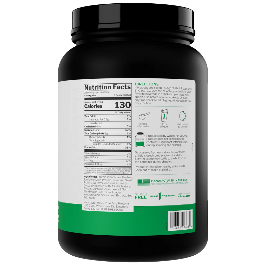 R1 - Plant Protein (20 serves) - PREORDER ONLY