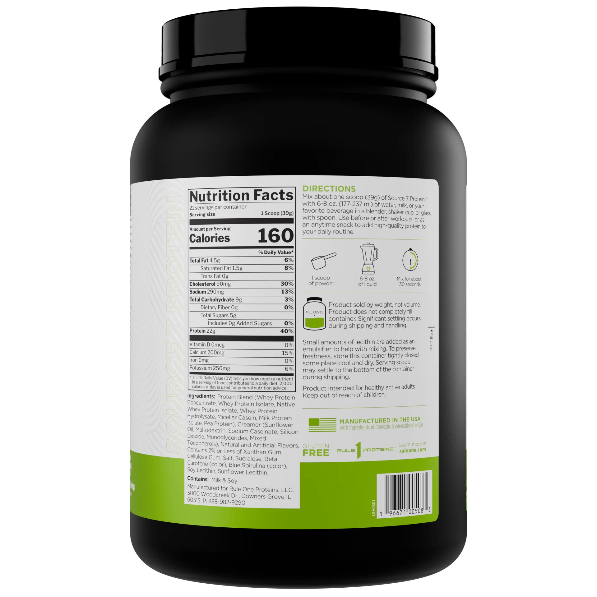 R1 - Source 7 Protein - PREORDER ONLY